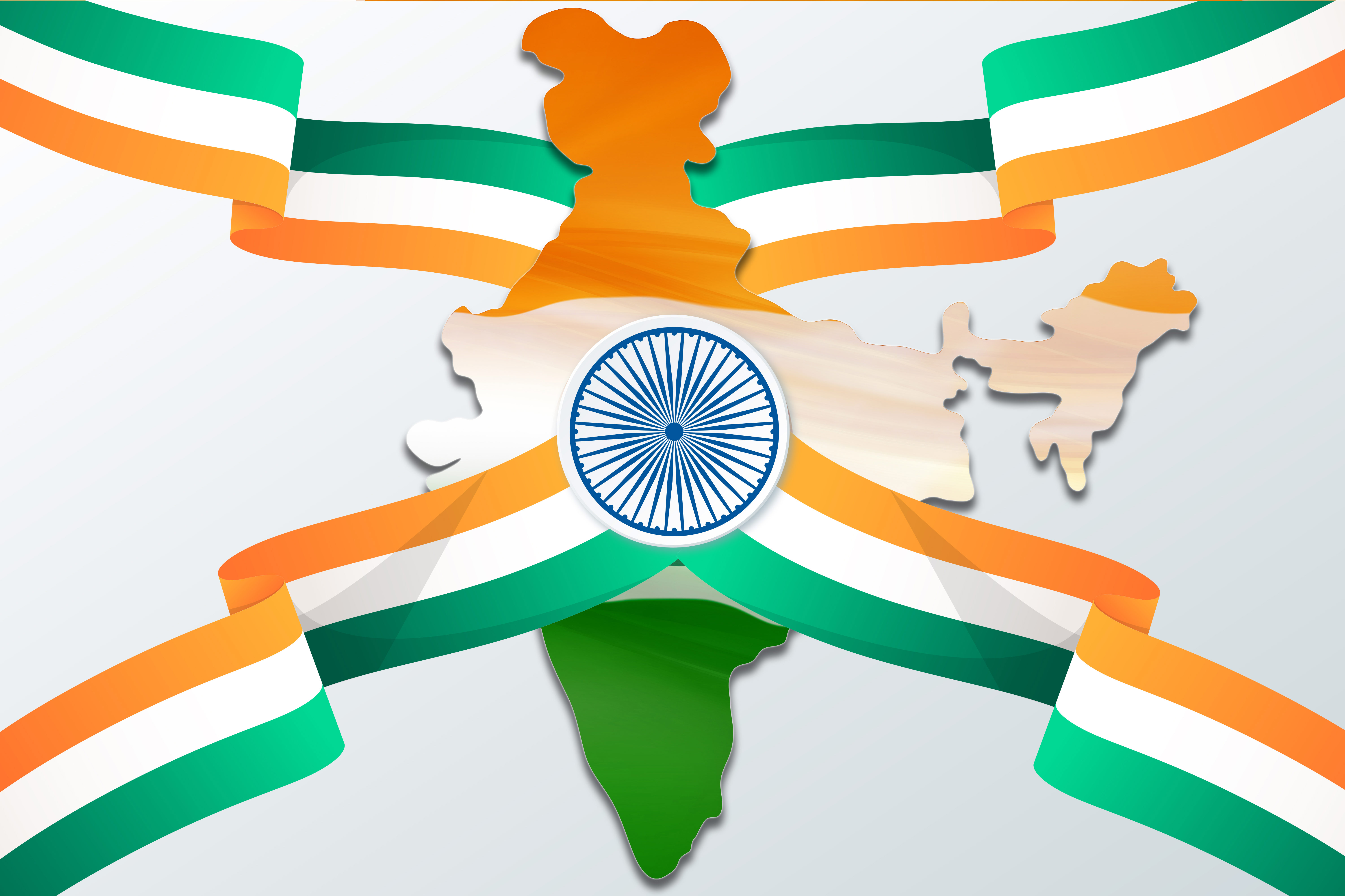 India Flag and Map Images Wallpapers 2K, 4K, 8K and HD â€“ Free Download